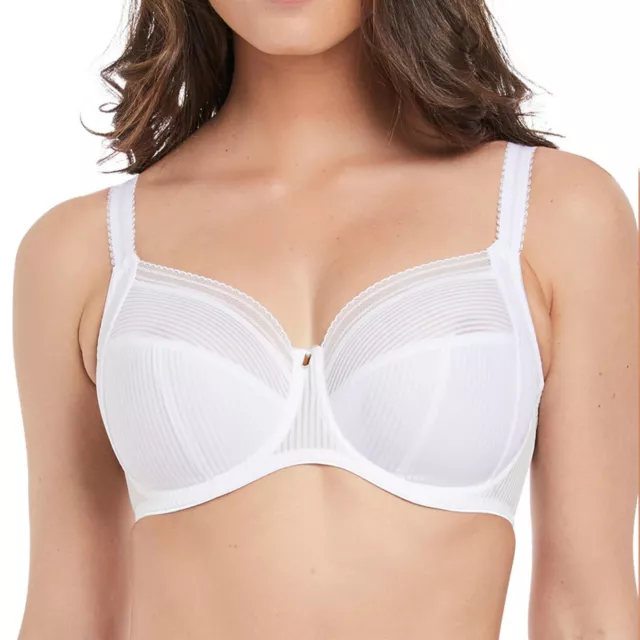 FANTASIE Fusion Bra Underwired Full Cup Coverage 3091 Non-padded in White