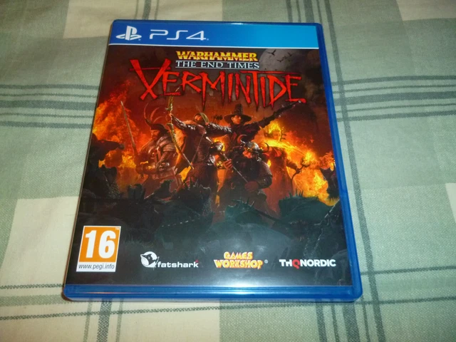 PS4 PlayStation 4 Vermintide Warhammer Fantasy The end times videojuego juego