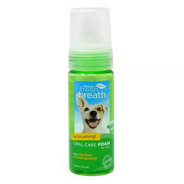 TropiClean Oral Cuidado Espuma para Perros 133ml