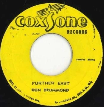 ジャマイカ7” Don Drummond Further East / Scrap Iron none Coxsone Records /00050 Don Drummond – Further East – Vinyl (Blue Label, 7
