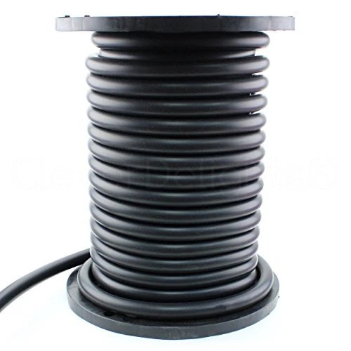 CleverDelights Solid Rubber Cord - 1" Diameter - 25 Feet - Buna 70 Durometer ...