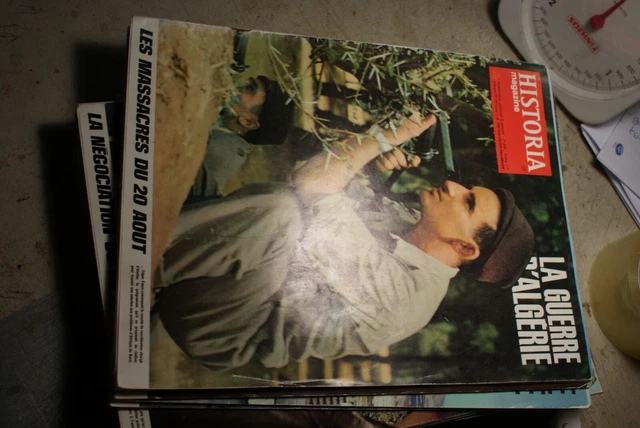 Magazine n° 206 HISTORIA Spécial LA GUERRE D'ALGERIE-Jules TALLANDIER 1971