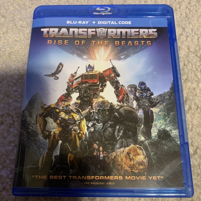 TRANSFORMERS RISE OF the Beasts (Bluray, 2023) NO DIGITAL, LIKE NEW £7.88 PicClick UK