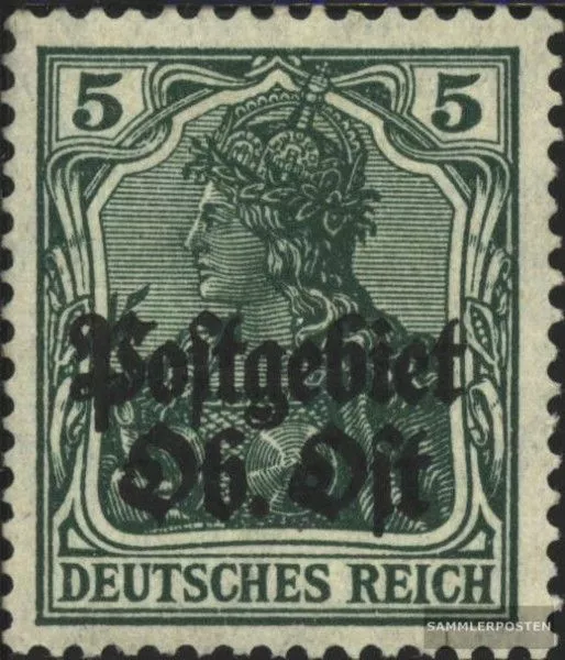 Postgebiet Oberbef. Ost 3 gestempelt 1916 Germania