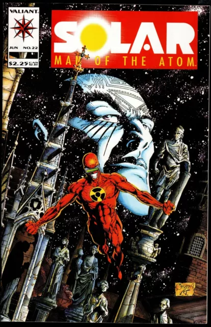 Comic Book, Solar, #22, June 1993, Valiant, Man Of The Atom, Gid-I