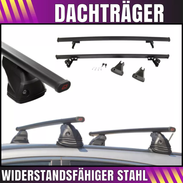 Für Ford S-Max 1 I MK1 5-Tür 06-14 (ohne Glasdach) Stahl Dachträger Fixpunkt