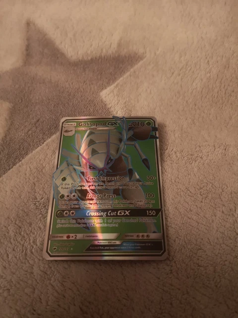 Golisopod GX - SM Burning Shadows 129/147 - Full Art Rare Pokemon Card