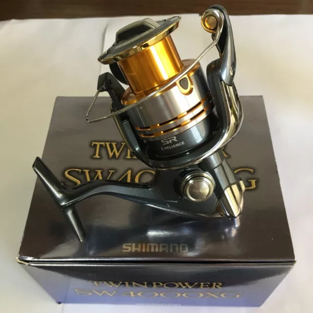 SHIMANO TWINPOWER SW 4000XG eau salée TP bobine double puissance filature  pêche EUR 349,02 - PicClick FR
