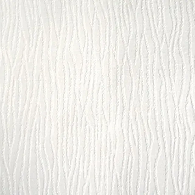 White Paintable Wallpaper AS Creation Blown Vinyl Textured Embossed