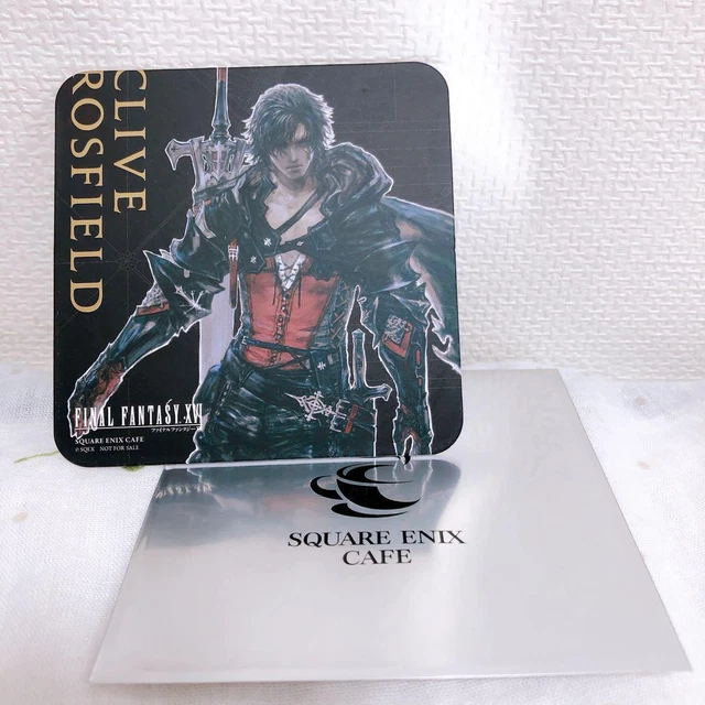 FINAL FANTASY XVI 16 Square Enix Cafe Limited Coaster 18 sheets Complete  Set