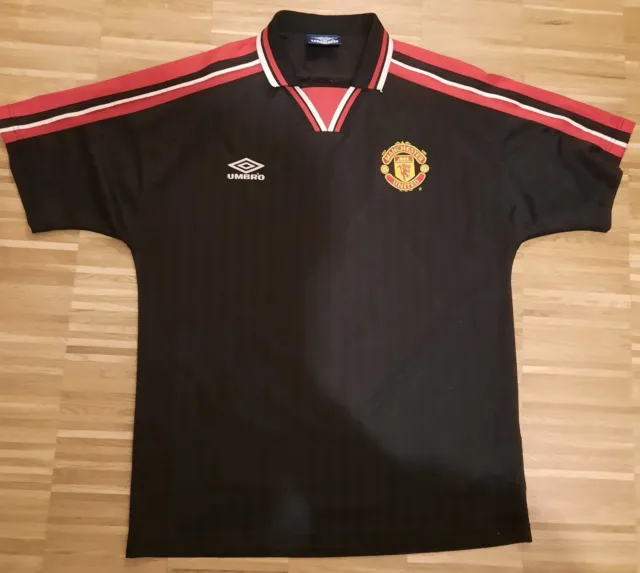 Manchester United FC Shirt, Umbro 1998-99, TRIKOT L, gebrauchter Zustand;