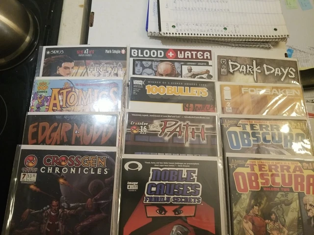 Prime Mixed Lot Of 12 Comics  Image, Vertigo, and Independent 2000-2004 NM