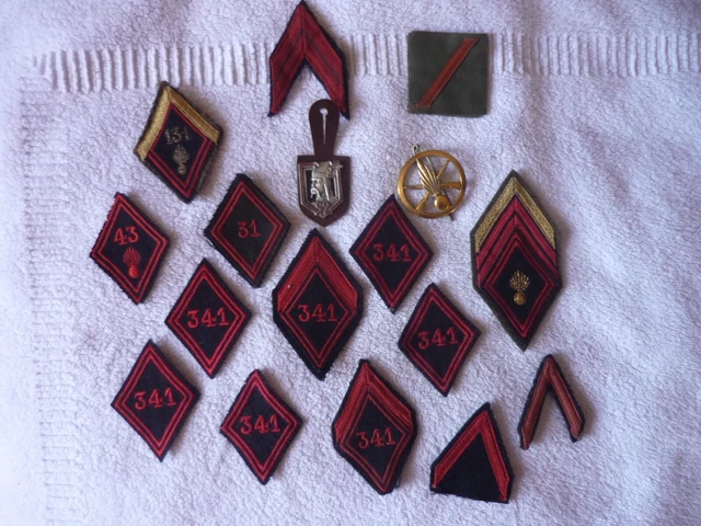 ZESION Lot De 104 écussons De Lettres De L'alphabet De A à Z