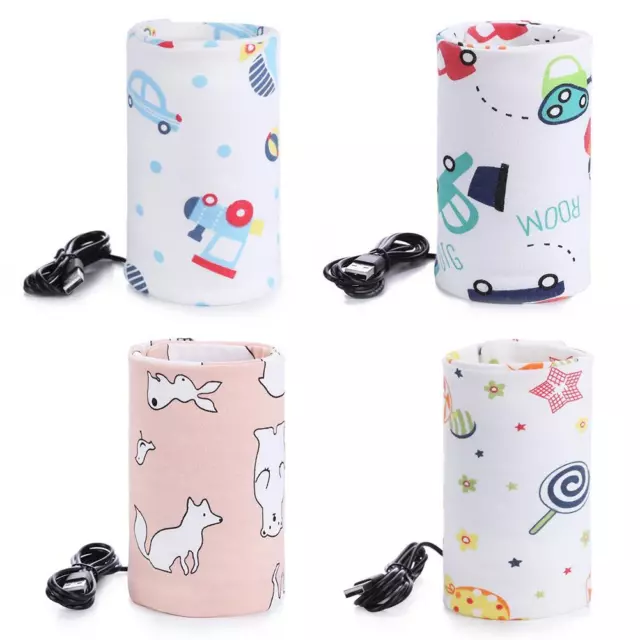 Fashion Baby Infant Feeding Bottle Warmer Protective Sleeve Cup Thermal Bag 2