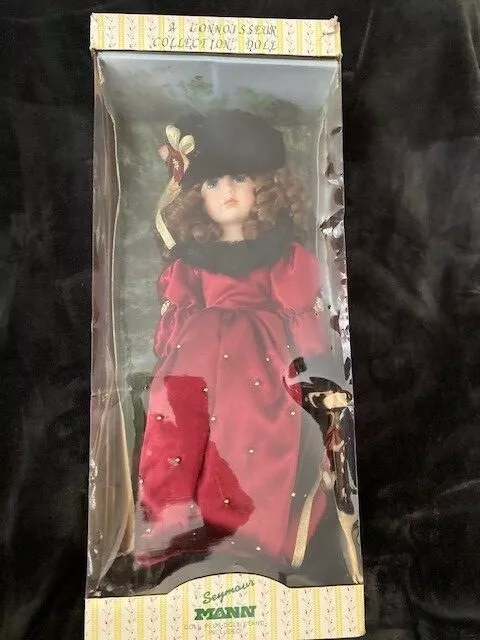 Seymour Mann Connoisseur Collection Porcelain Doll in Box - CAROLYN