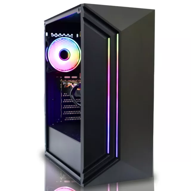 Fast Gaming PC i7 i5 i3 NVIDIA RTX 4060 2TB + 1TB SSD 32GB RAM - Windows 10 Set