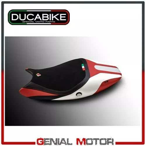 Funda de silla Negro-Rojo CSM01DA Ducabike Ducati Monster 796 2010 > 2014