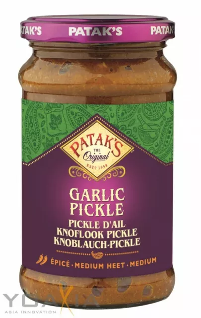 [ 300g ] PATAK'S Knoblauch Pickle / Garlic Pickle