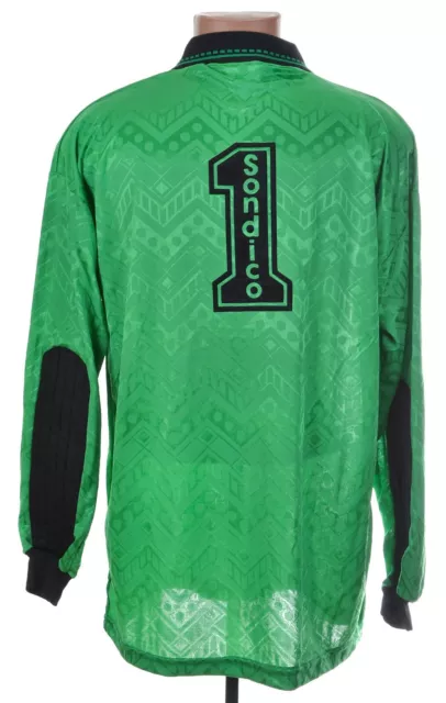 Sondico Vintage 1990'S Goalkeeper Football Shirt Jersey #1 Size L Adult