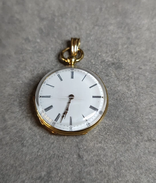 Mouvement Mécanique De Montre De Poche Savoye Frères - Diamètre 26 Mm - Pour Pièces
