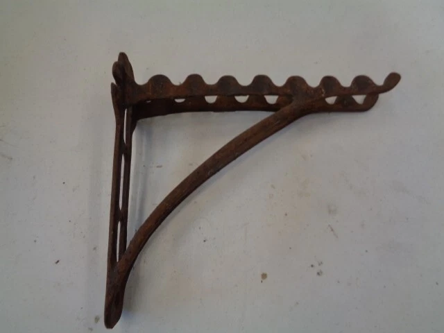 Antique Cast Iron Long Handled Tool, Tack Room, General Store Hooks.