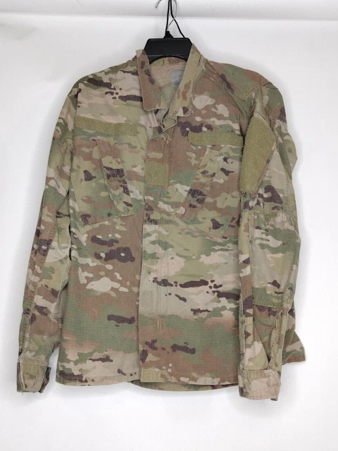 Team Soldier Unisex Small Color Camo Long Sleeve Flame Resistant Military Coat