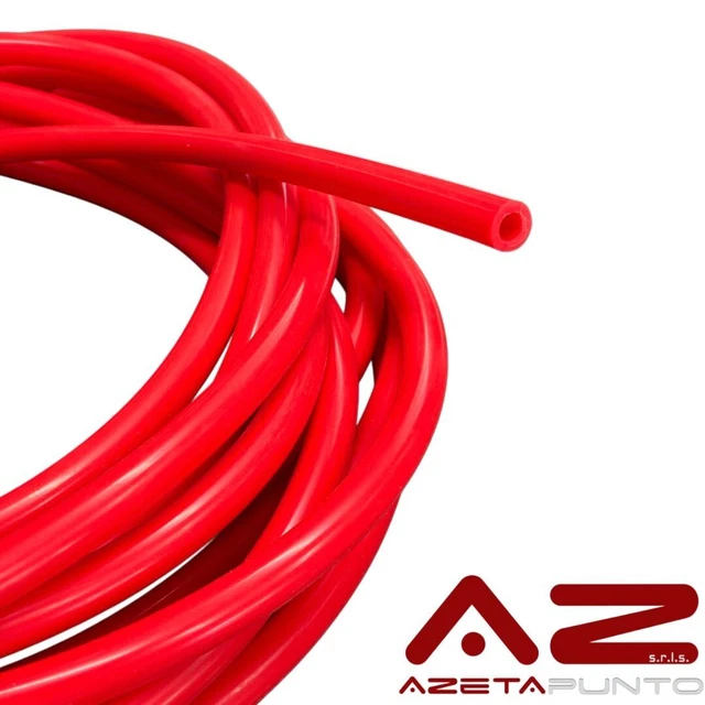 Tubo Vacuum Rinforzato In Silicone Blu 18 Mm Da 1 Metro