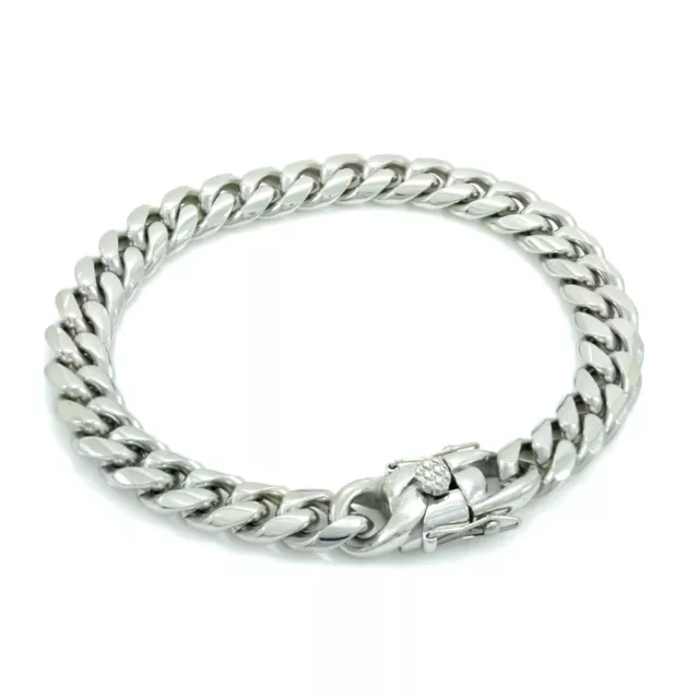 7inch Small Size Stainless Steel 6mm-10mm Miami Cuban Curb Link Chain Bracelet
