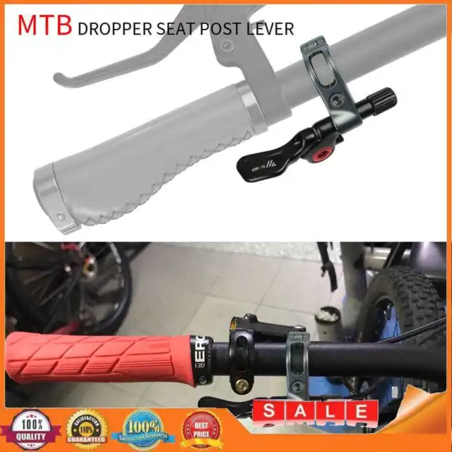 MTB Bike Telescopic Seatpost Dropper Adjustable Bicycle Seat Tube Remote Lever