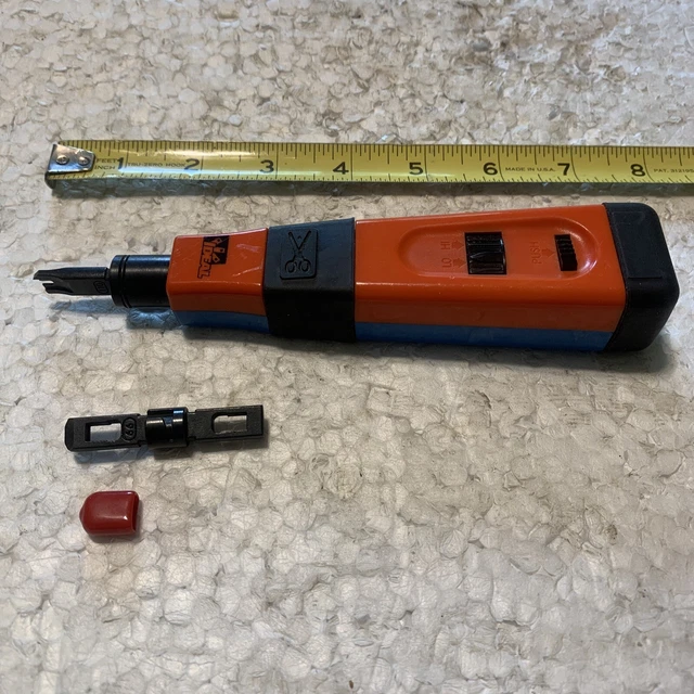 IDEAL PUNCHMASTER II Impact Punch Down Tool With 66 & 110 Blades 21.50