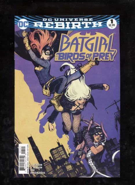 DC Universe Rebirth Batgirl And The Birds Of Prey #1 Oct 2016 Variant Cover