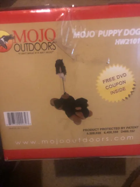 New Mojo Outdoors Puppy Dog Predator Coyote Motion Decoy Hw2101