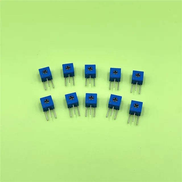 20pcs 3362X 101 to 504 Single Turn Trimmer Potentiometer Variable Resistor 3-Pin