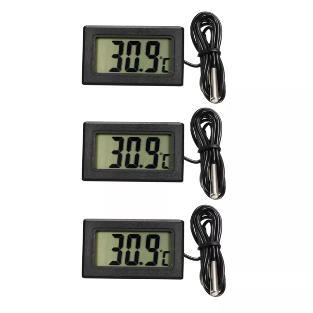 LCD digitale Termometro indicatore temperatura Acquario con sonda 4pz