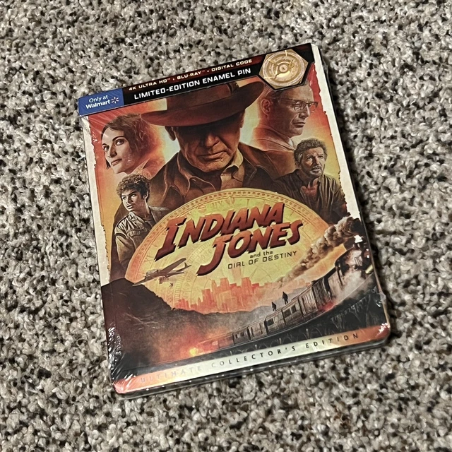 INDIANA JONES AND the Dial of Destiny (4k/Blu-ray/Digital) [Walmart
