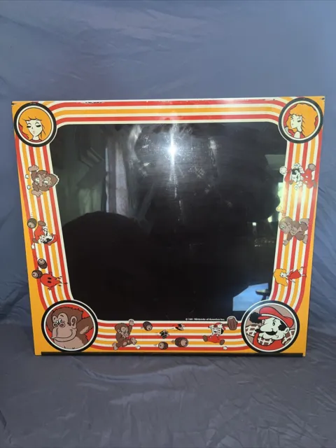 Vtg~Donkey Kong Jr~Arcade Game Screen~Nintendo~1981~Mario~Peach~look At Pics