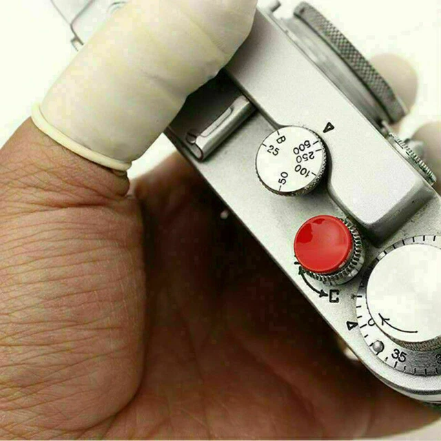 4 Pulsanti Scatto Per Fujifilm X100 X10 XPRO1 - Set Concavo/Convesso In Alluminio - Foto 5