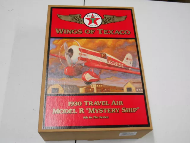 Wings of Texaco 5th in series- 1930 Travel Air-Model R "Mystery Ship" Ertl 1997