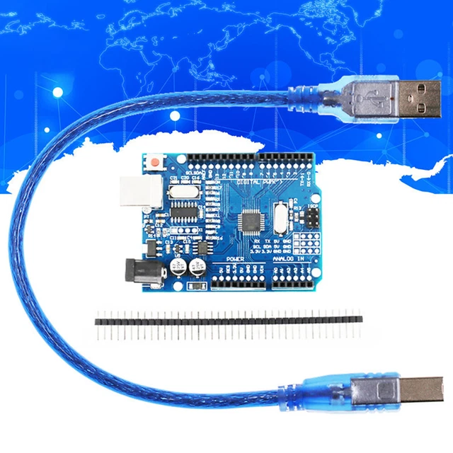 Arduino Modified MODIFIED VERSION ONE Set Development Board DC 5V-9V Board ATmega328P ...
