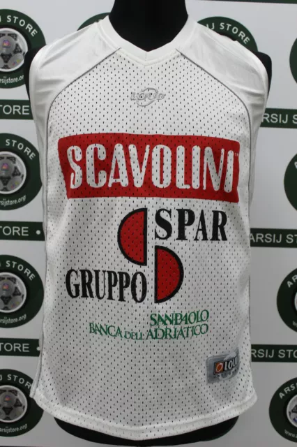 maglia canotta basket SCAVOLINI PESARO bike shirt maillot trikot