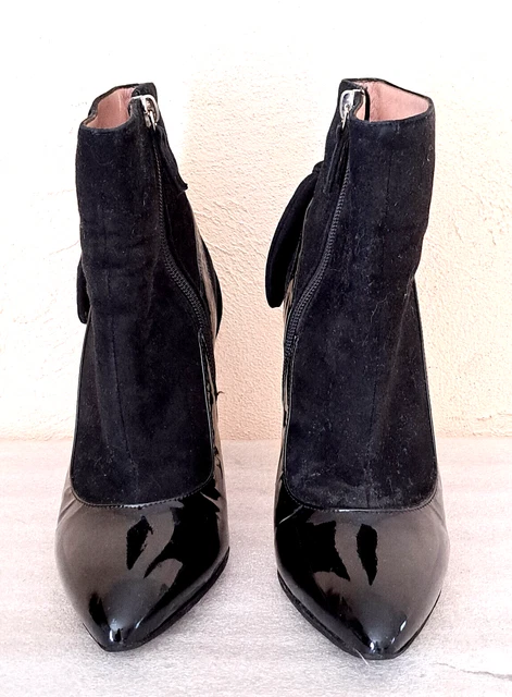 CARVEN - BOOTS - CHAUSSURES - CUIR - POINTURE 37 eu - GENUINE 3