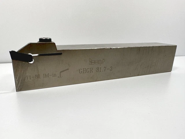 ISCAR GHGR 31.7-3 Used Lathe Tool Holder 1.25" Shank 1pc