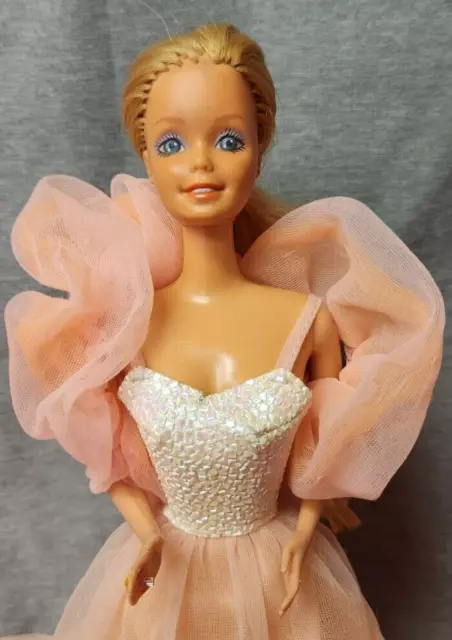 1984 Peaches and Cream Barbie Doll- #7926- Original Dress- TLC