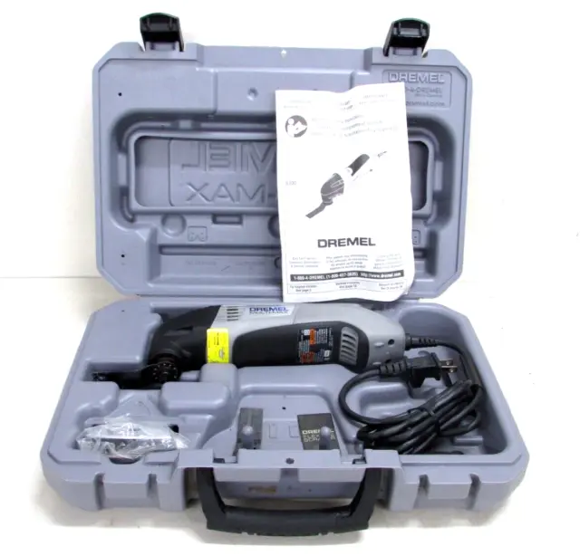 DREMEL Multi Max OSCILLATING TOOL, Model 6300 KIT COMES WITH CASE / ACCESSORIES
