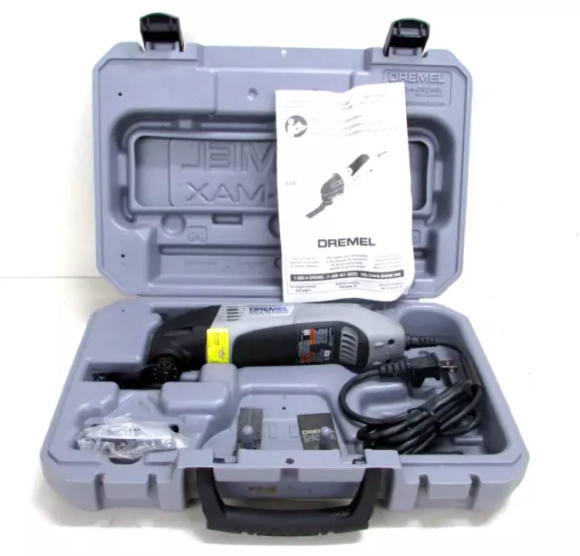 DREMEL Multi Max OSCILLATING TOOL, Model 6300 KIT COMES WITH CASE / ACCESSORIES DREMEL Multi Max OSCILLATING TOOL, Model 6300 KIT COMES WITH CASE / ACCESSORIES