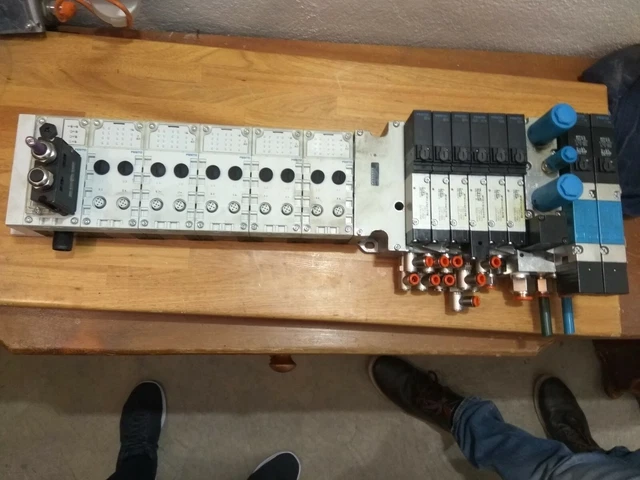 Festo Profibus Module FESTO CONTROL DE electrovalvulas PROFIBUS /Festo PROFIBUS solenoid ...