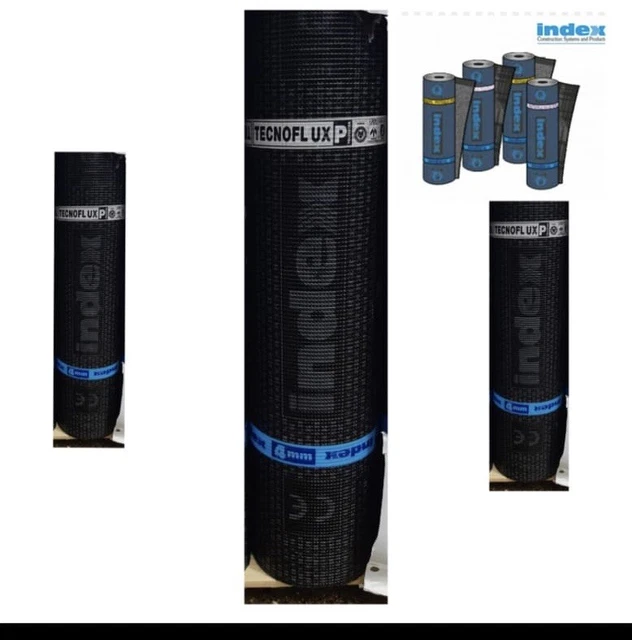 Guaina Impermeabile Bituminosa Ardesiata Mineral Spring - Rotolo 1x10m, Rosso, 4.5kg/mq - Foto 4