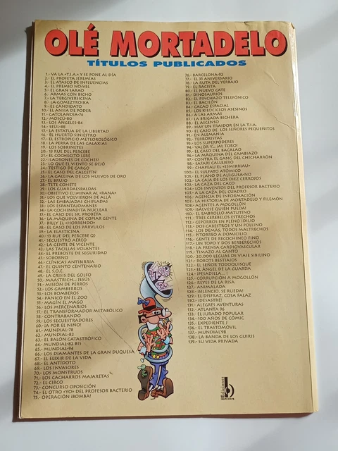 MORTADELO Y FILEMON-LOS Espanjomanes-Francisco Ibanez-N.33-Del 1993 ...