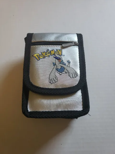 Nintendo Gameboy Pokemon Color Carry Case Silver Lucia OEM 1990s EUC Vintage