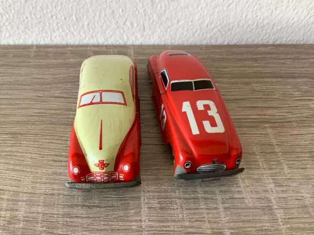 2 Marchesini Autos penny Toy Made in Italy  60er @6146@ Blechspielzeug Sammlung 3